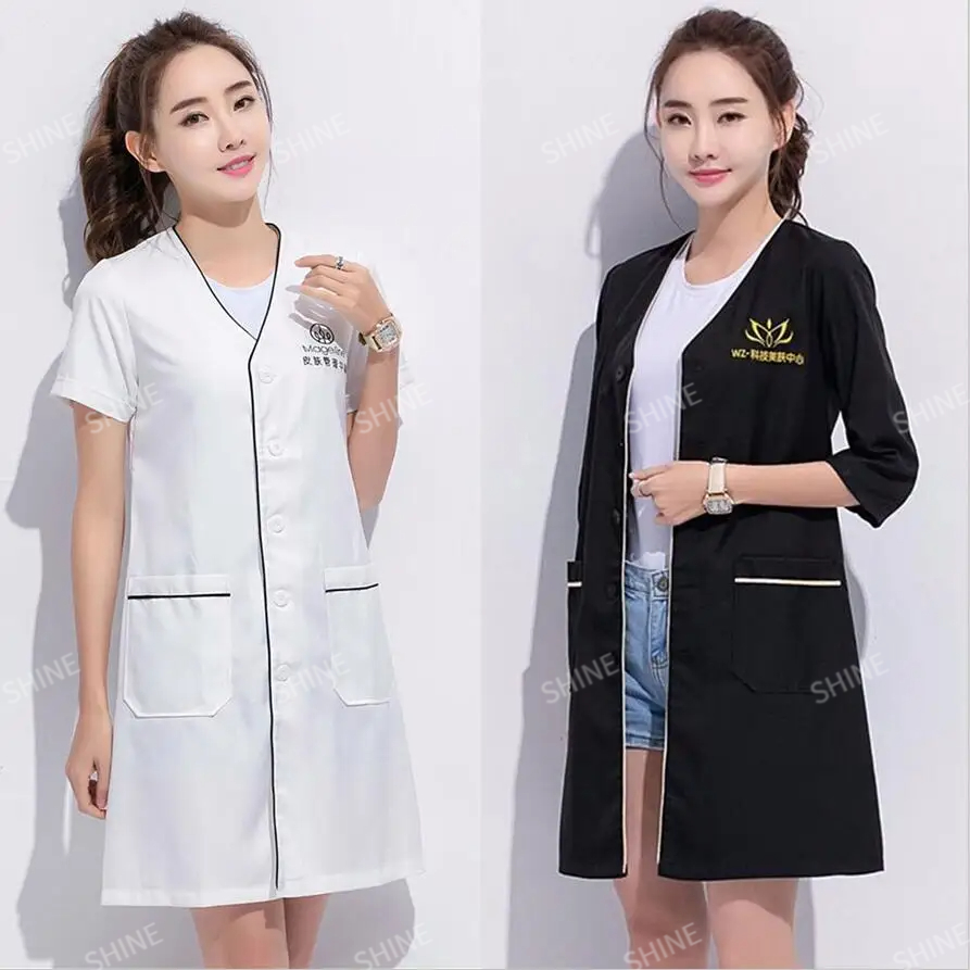 Custom Logo beauty uniform bea - Medical Lab Logo 评论和价格