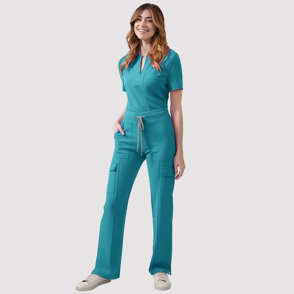 New Scrubs Uniform Multi Short - Medical Lab Coat 评论和价格
