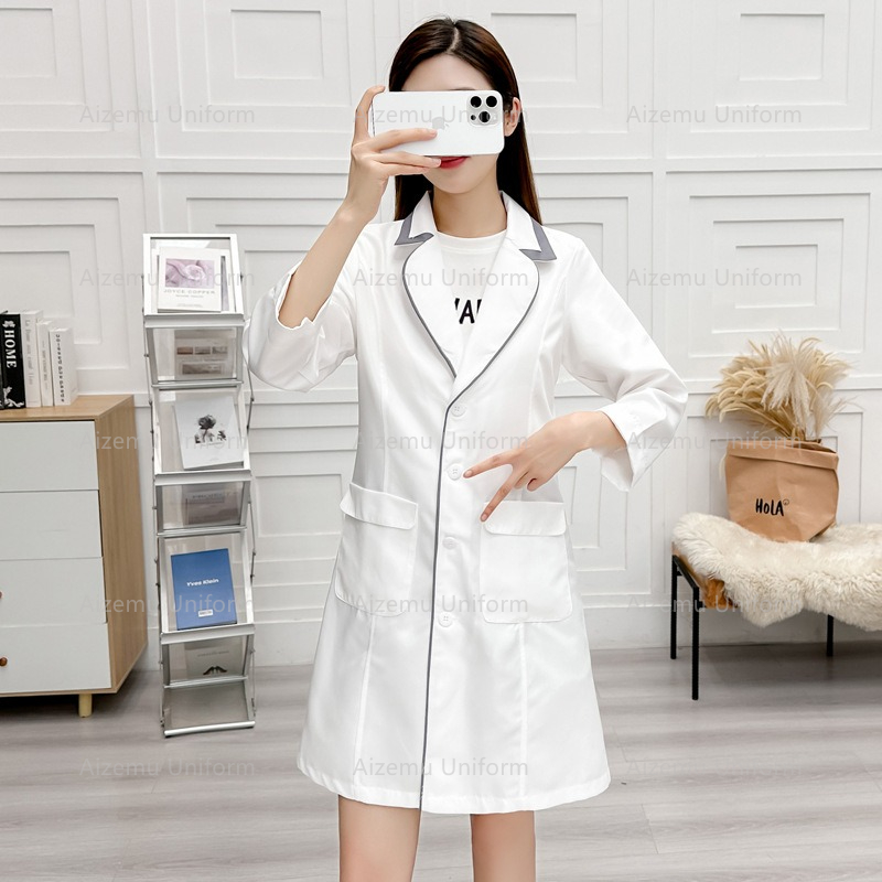black beauty uniform with beau - Medical Lab Logo 评论和价格