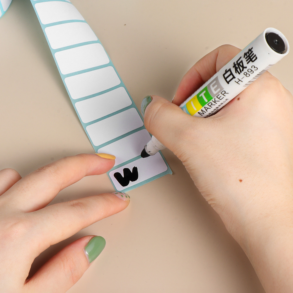 1000/700 Pcs White Adhesive Pa - Medical Label 评论和价格